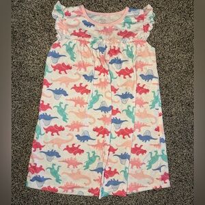 Carter’s Dinosaur Print Night Gown, size 5T (030G)
